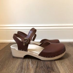 sandgrens cognac saragasso clogs EU40